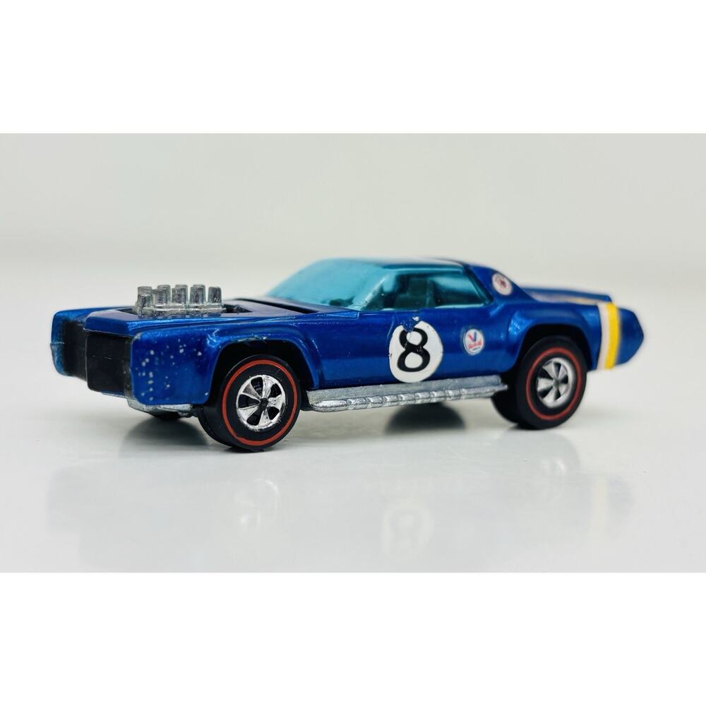 Hot Wheels Redline Sugar Caddy Blue Hong Kong Dark Interior w/ Tampos
